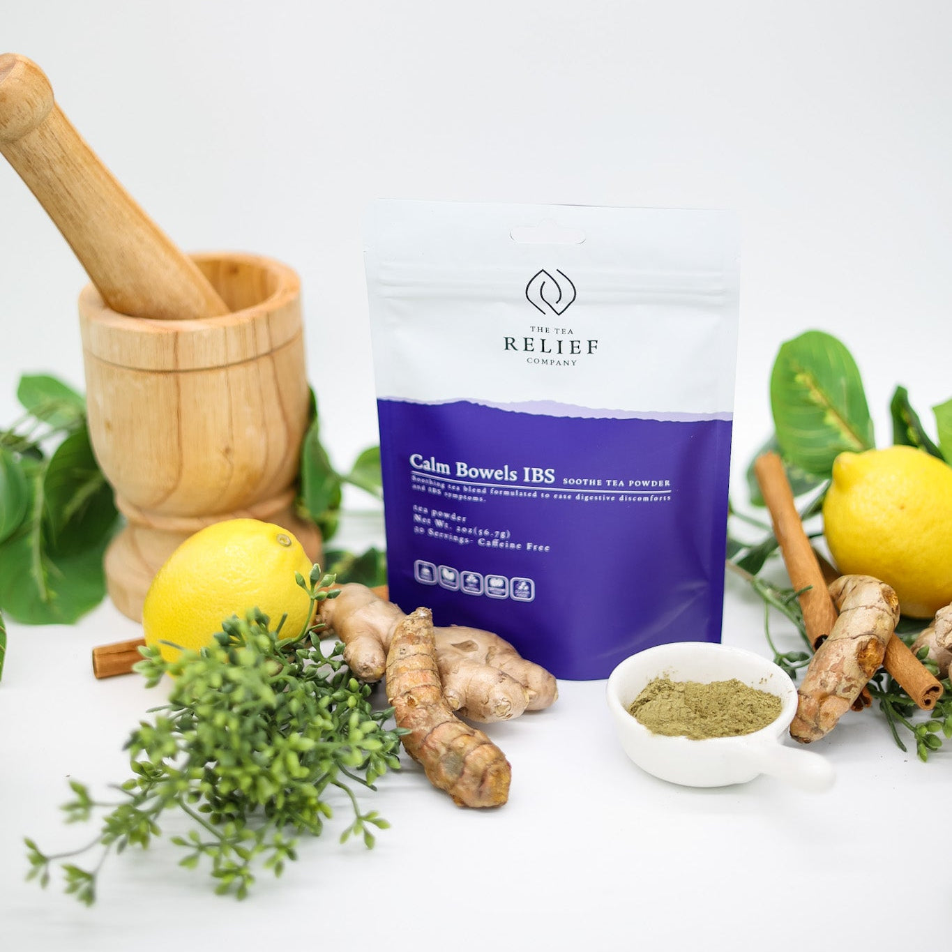 IBS Relief Tea Powder | IBS Soothe Tea | The Tea Relief Company