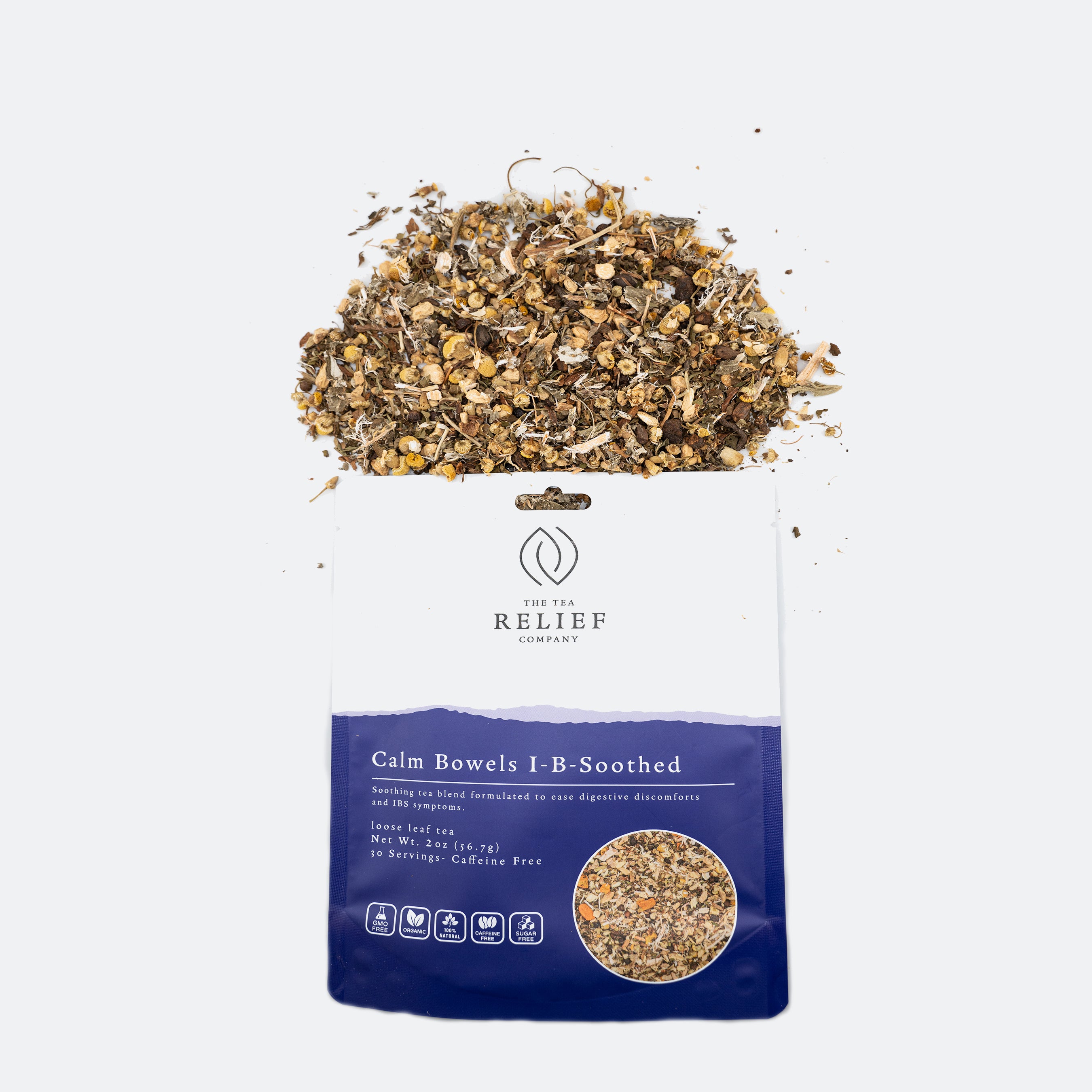 Calm Bowels IBS Soothe Tea 0.5 Oz Sample Pack