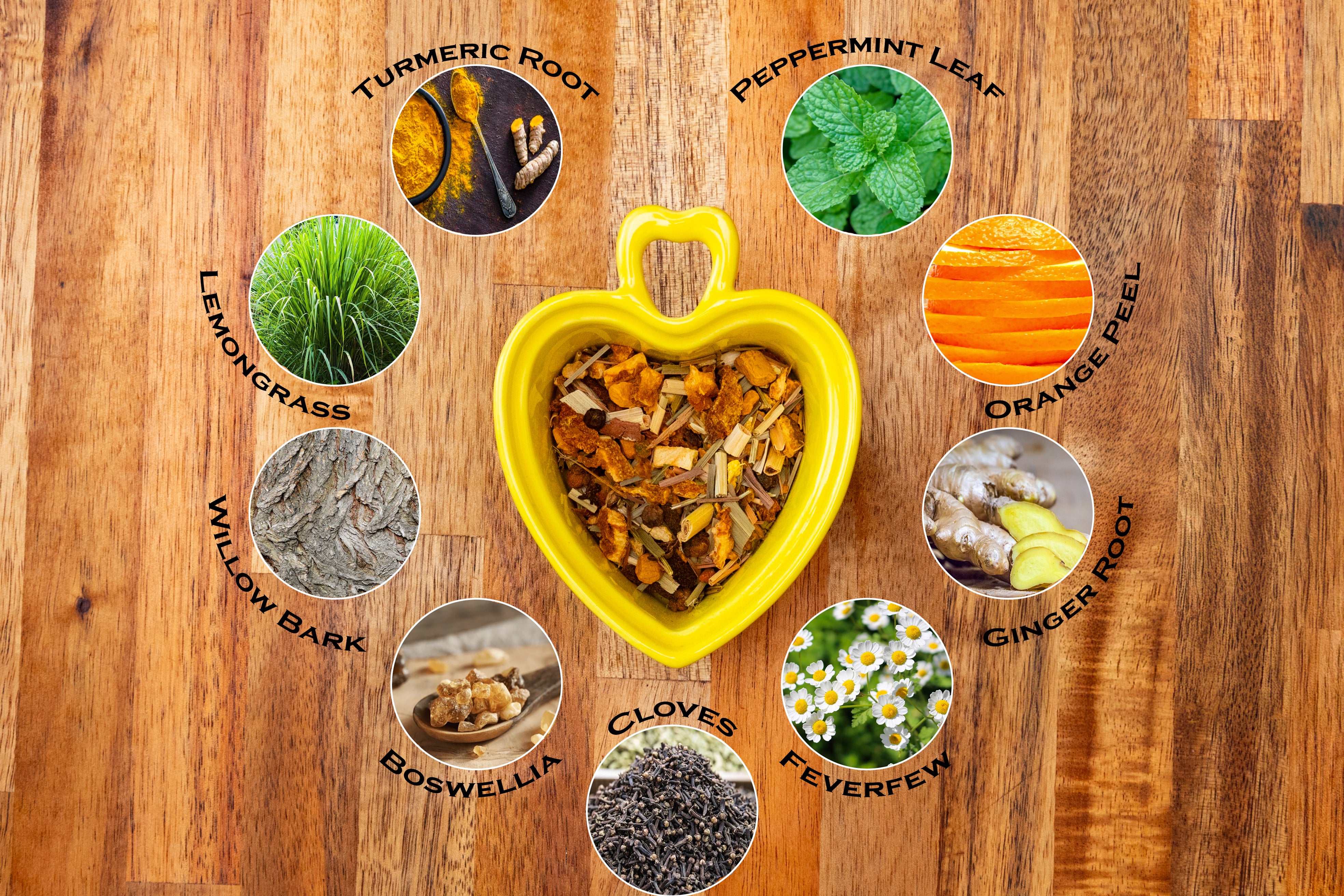 Organic Pain Tea 0.5 Oz Sample Pack