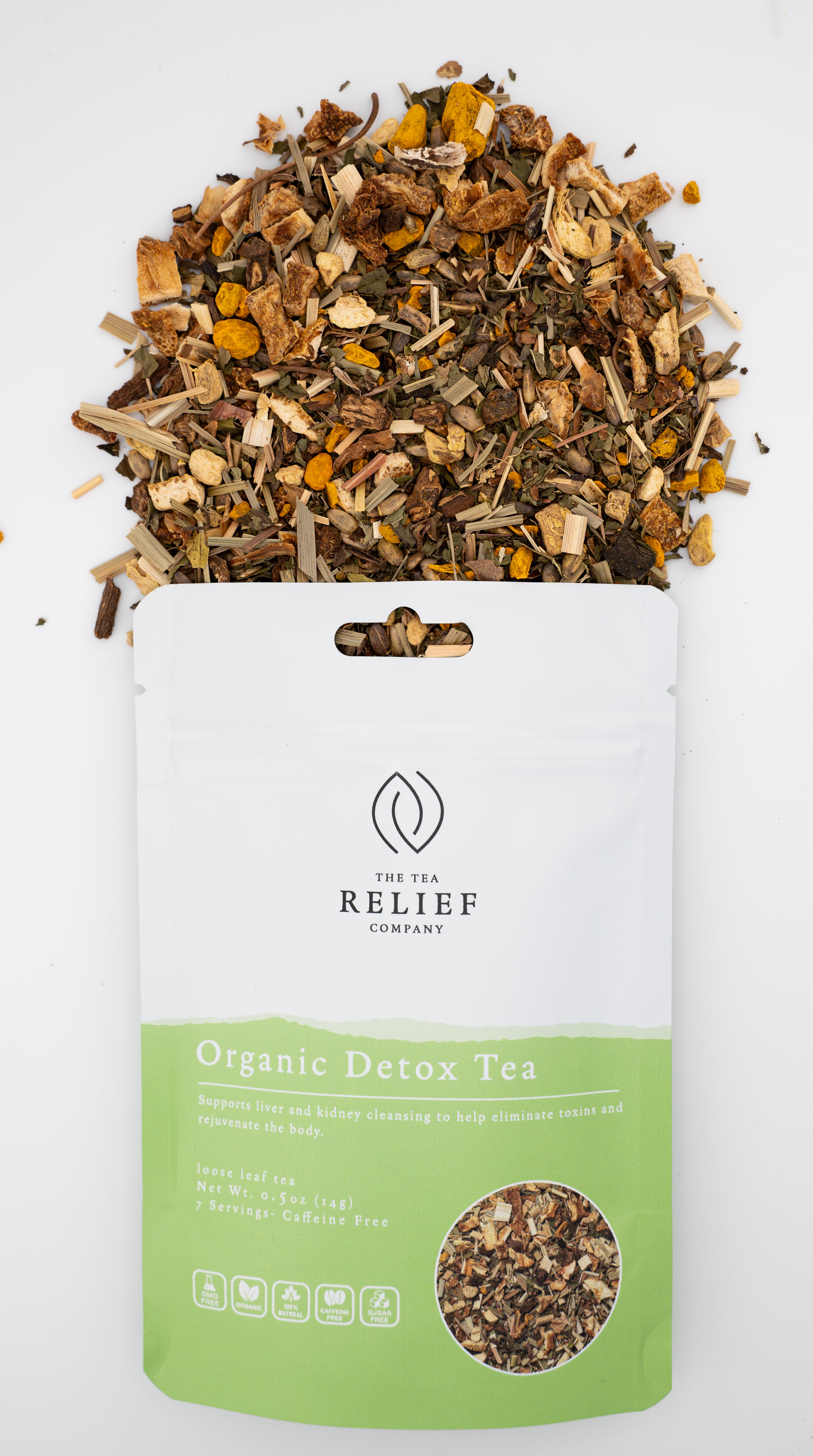 Organic Detox Tea 0.5 Oz Sample Pack