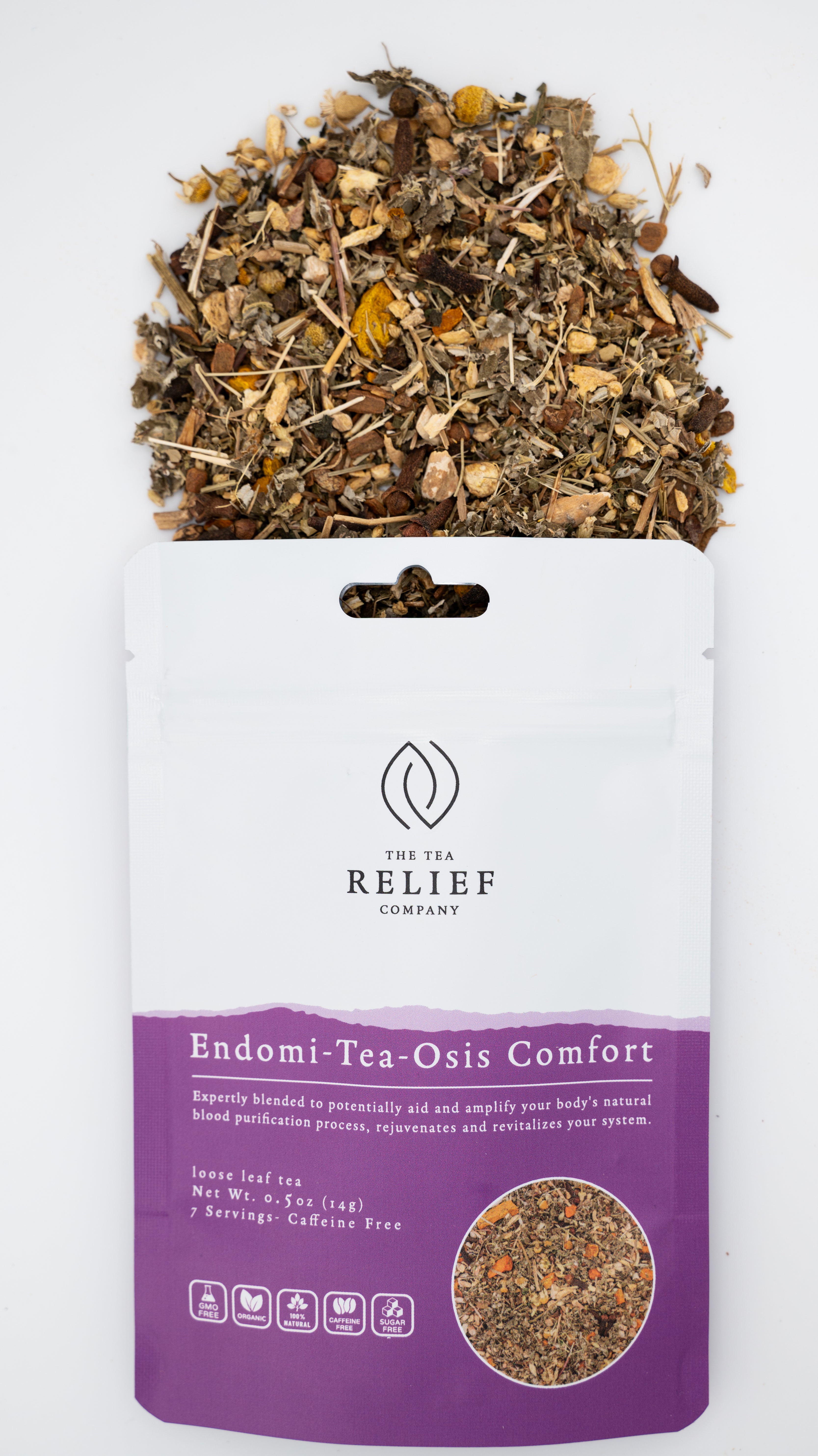 EndoEase Comfort & Cleanse Tea Blend 0.5 Oz Sample Pack