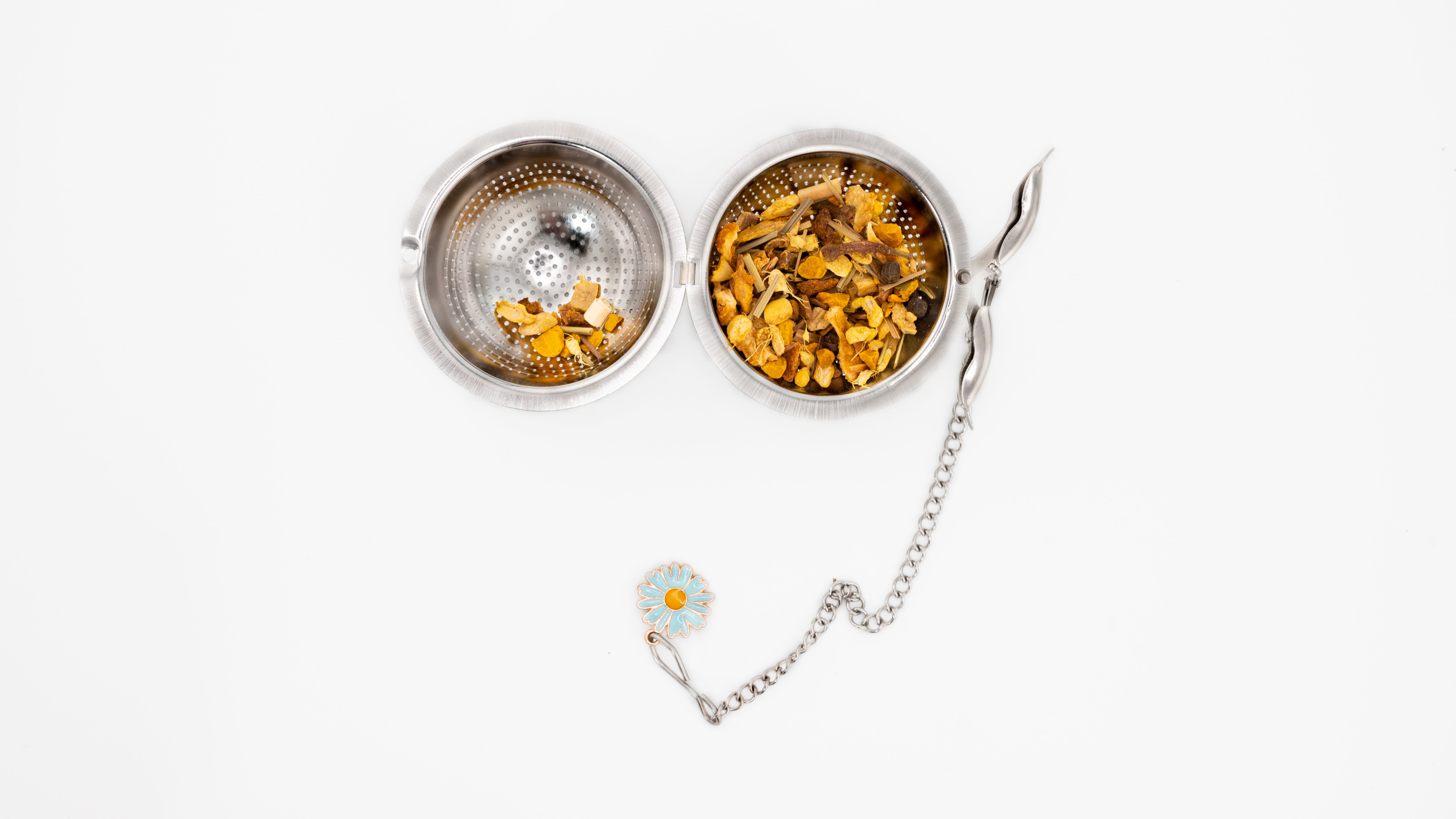 Classic Tea Ball Infuser with Charm