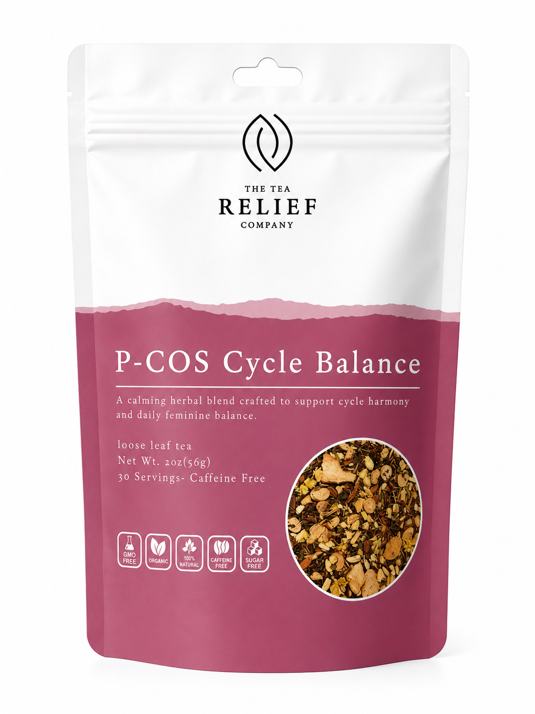 P-COS Cycle Balance loose leaf tea pouch by The Tea Relief Company