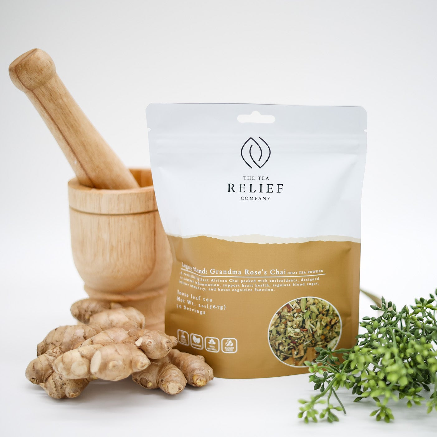 Grandma Rose's Chai | Herbal Tea Blends | The Tea Relief Company