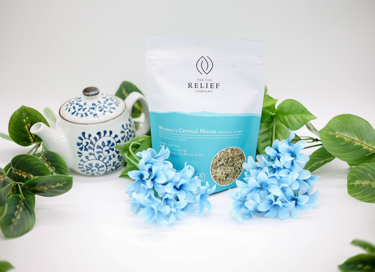 Women’s Cervical Mucus Blend | Tea for Mucus | The Tea Relief Company ...