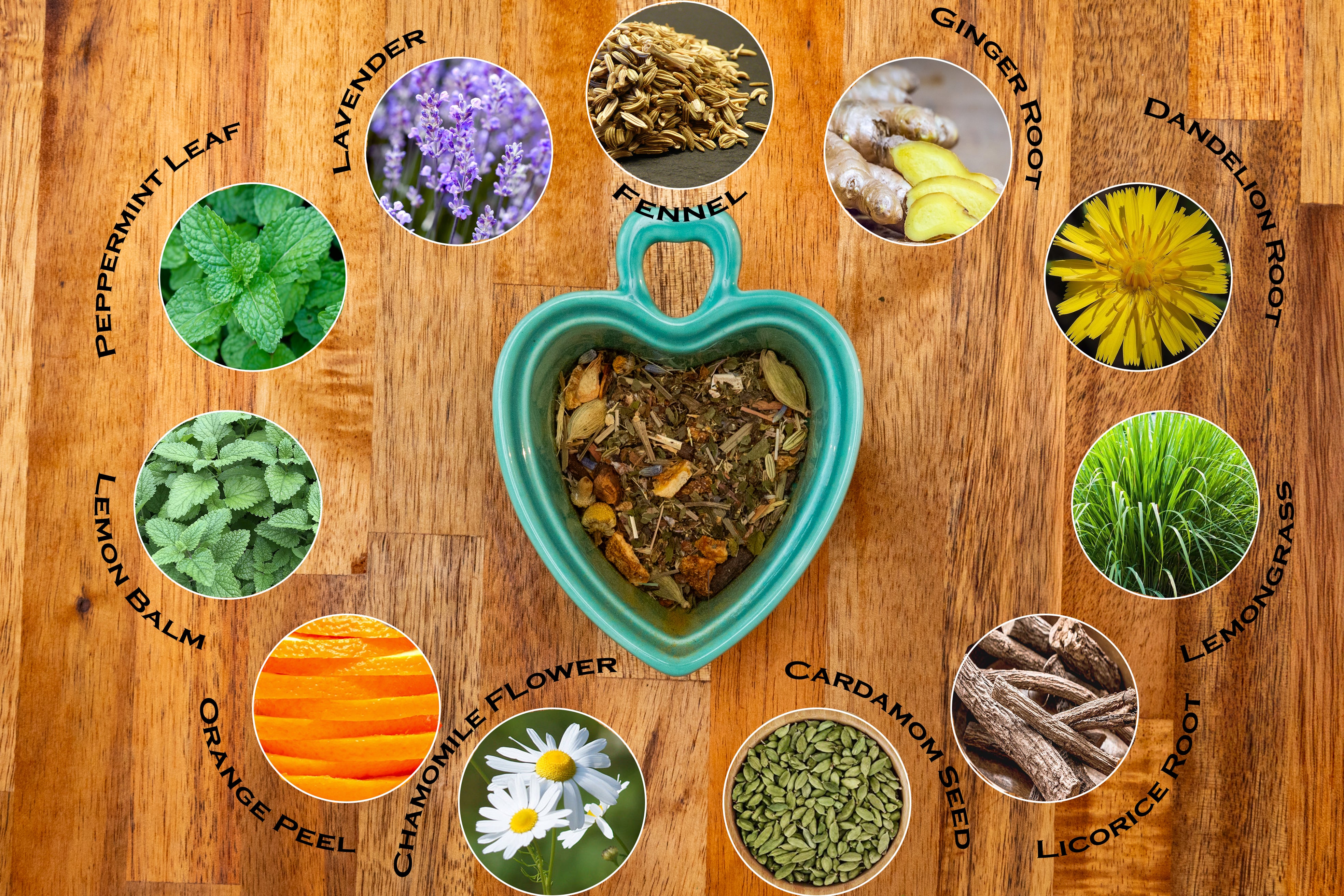 Organic Digestion Tea 0.5 Oz Sample Pack